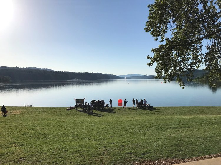 CAS Lake swim Event