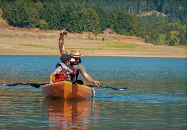 kayak fishing